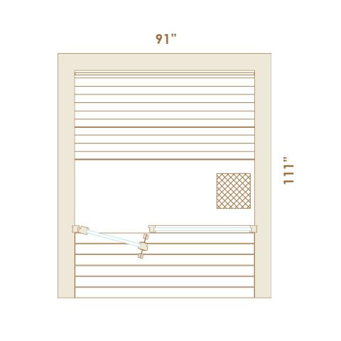 Auroom Arti Outdoor Sauna Cabin