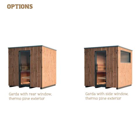Auroom Pre-Assembled Garda Sauna Cabin