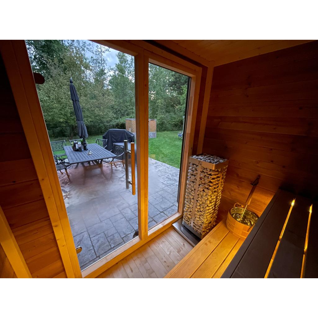 Leil Patio XXS Outdoor Sauna Kit