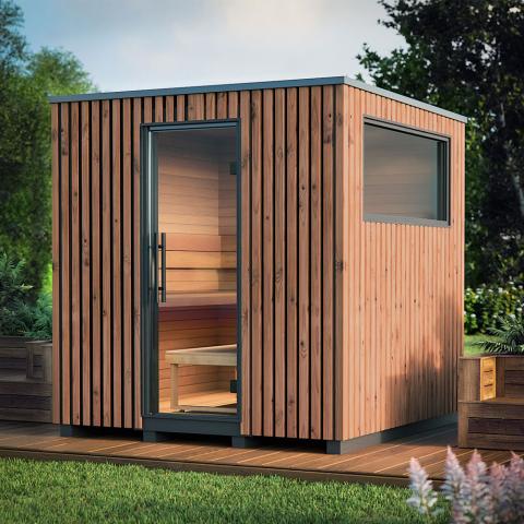 Auroom Pre-Assembled Garda Sauna Cabin