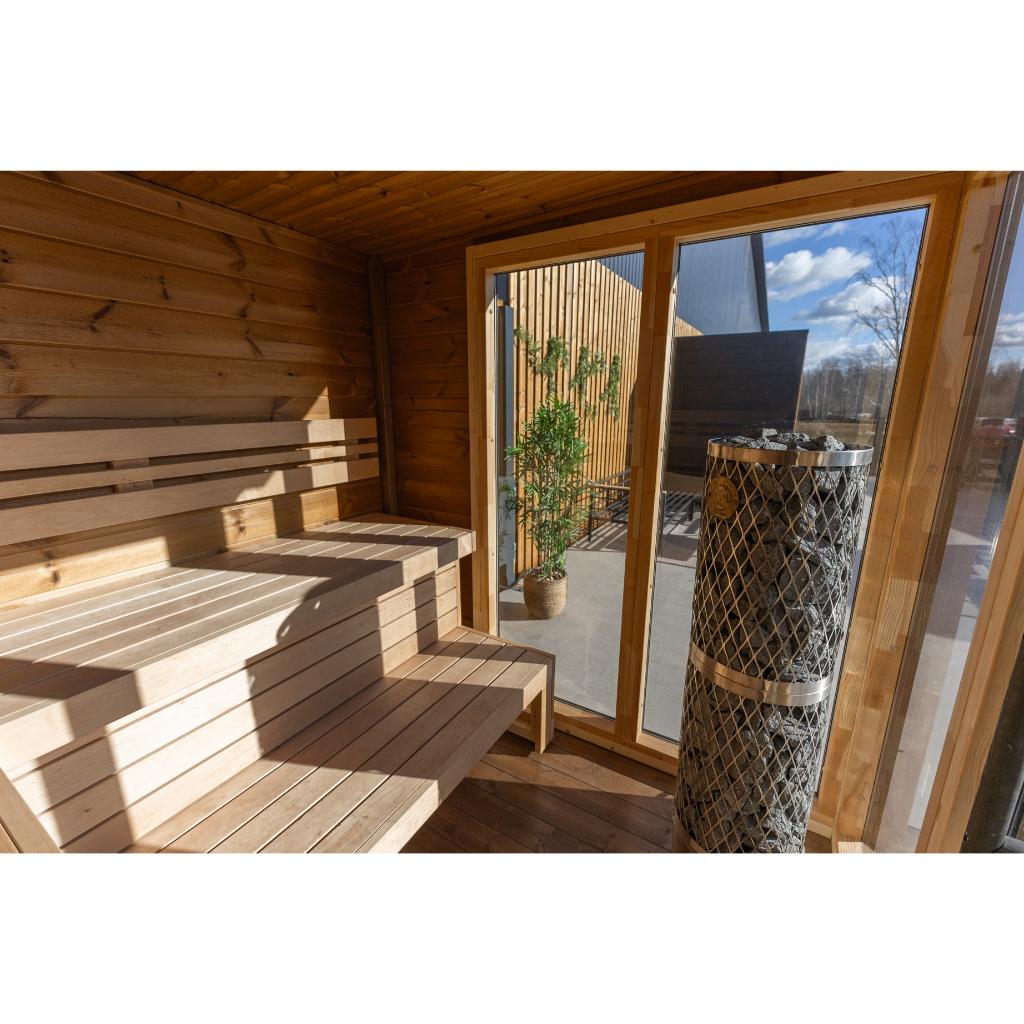 Leil Patio S Outdoor Sauna Kit