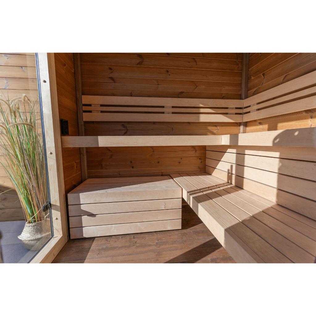 Leil Patio S Outdoor Sauna Kit