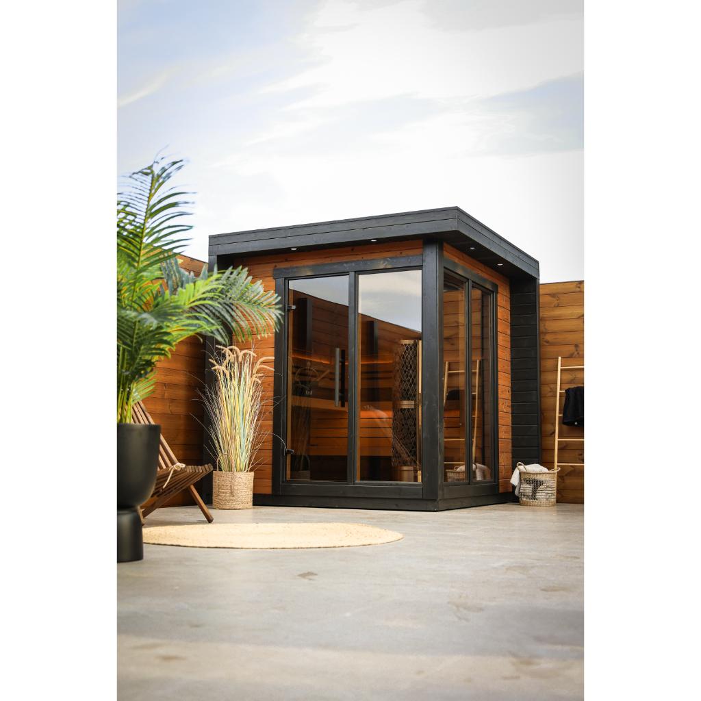 Leil Patio S Outdoor Sauna Kit