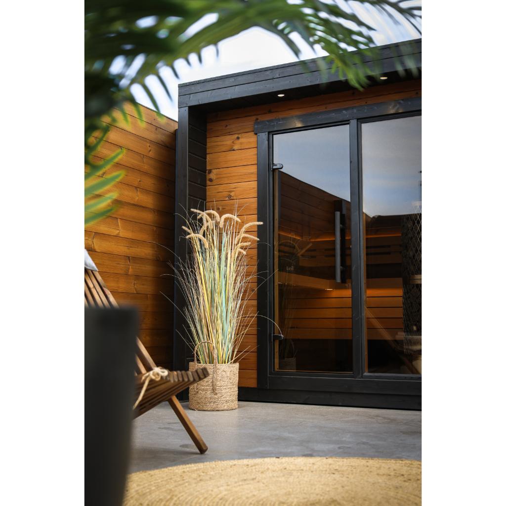 Leil Patio S Outdoor Sauna Kit