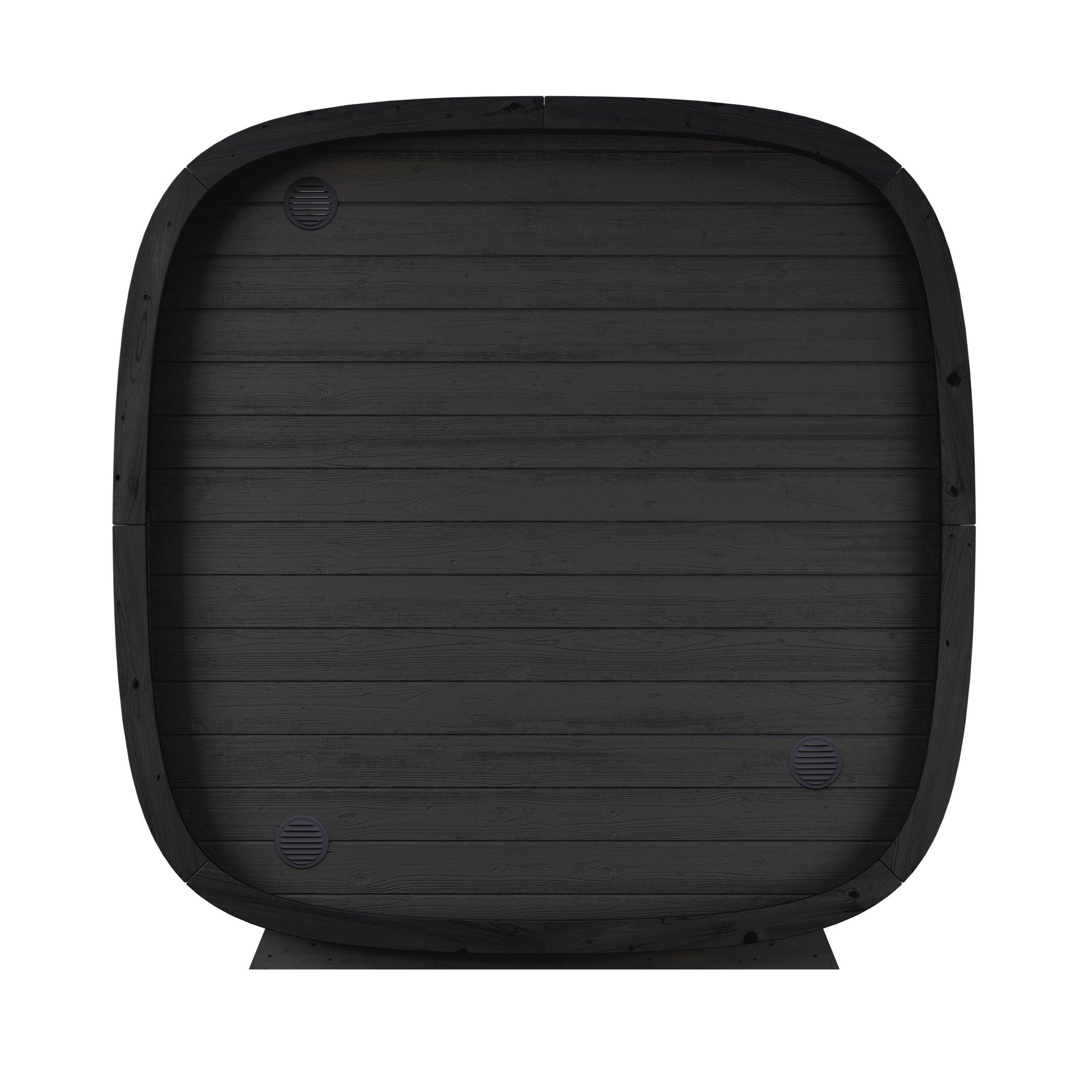 Leil Black Cube Classic Outdoor Sauna Kit