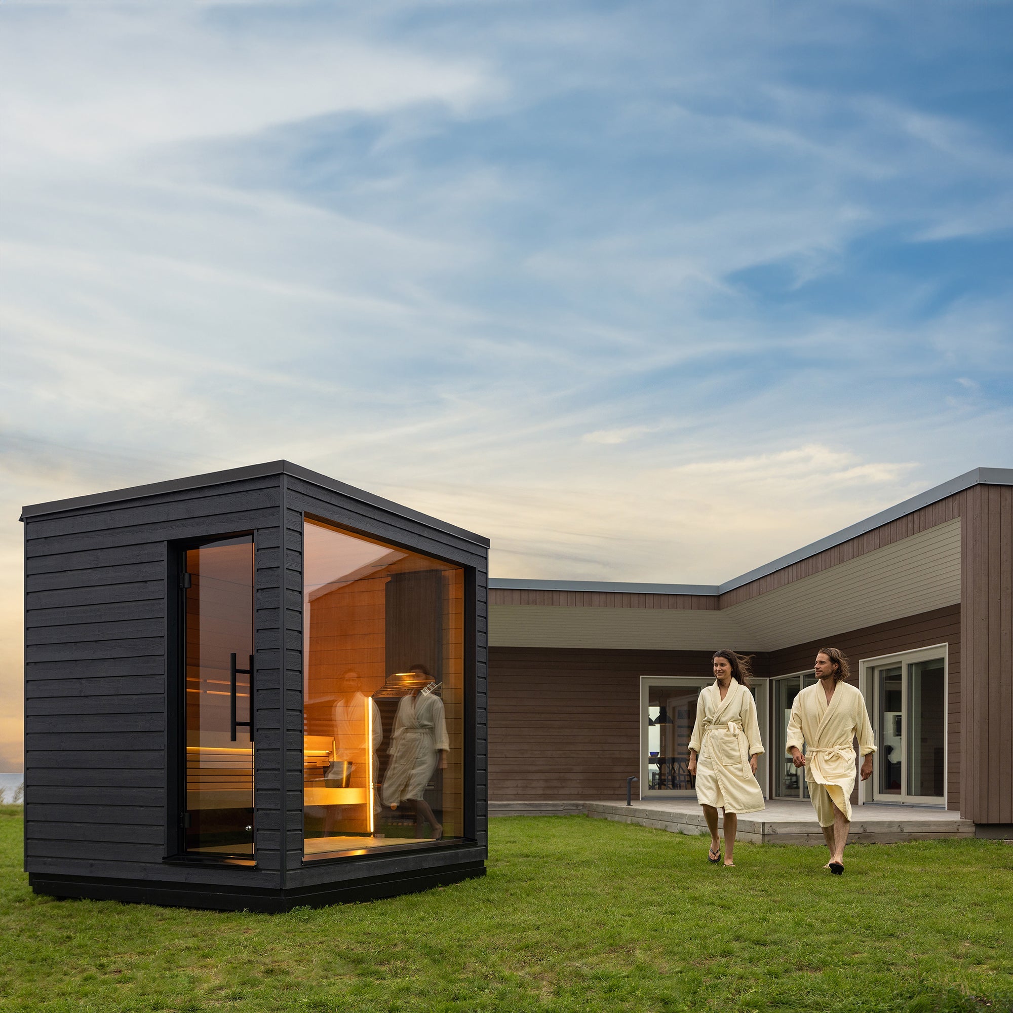 SaunaLife Pre-Assembled G6 Sauna Cabin