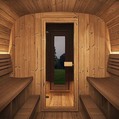 SaunaLife Cube CL12GCP 8-Person Sauna Kit
