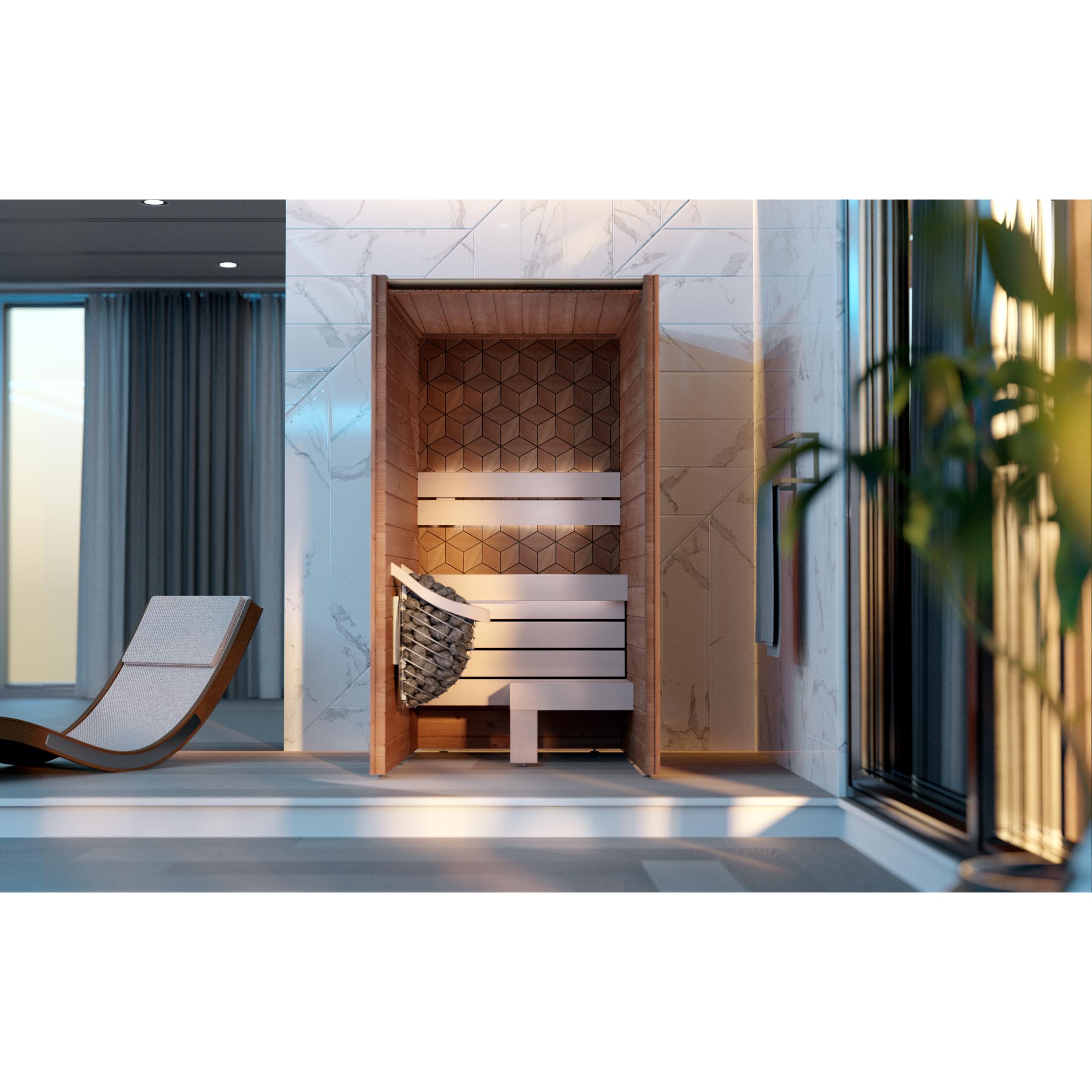 Leil Como 120 Indoor Sauna Kit