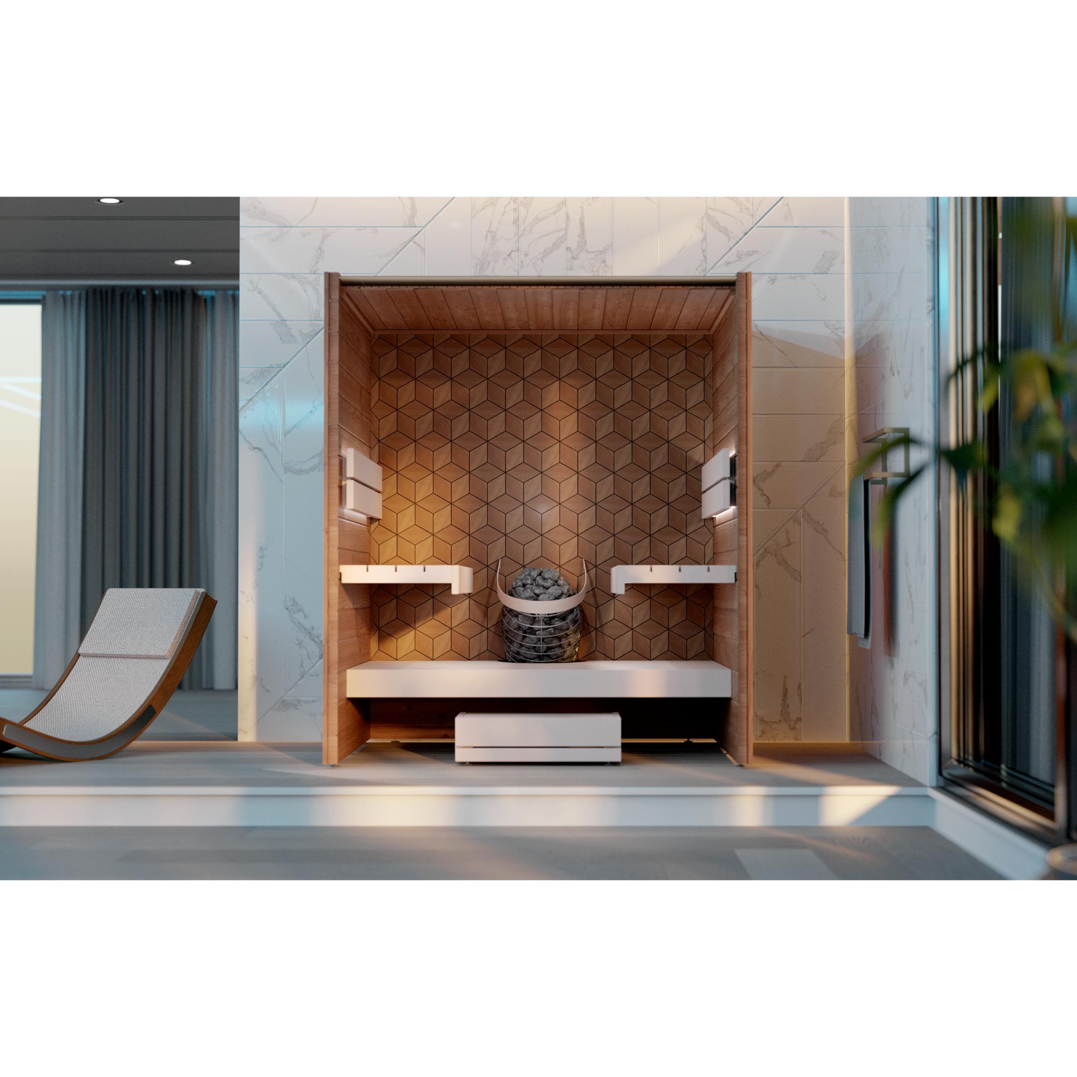 Leil Como 4-180 Indoor Sauna Kit