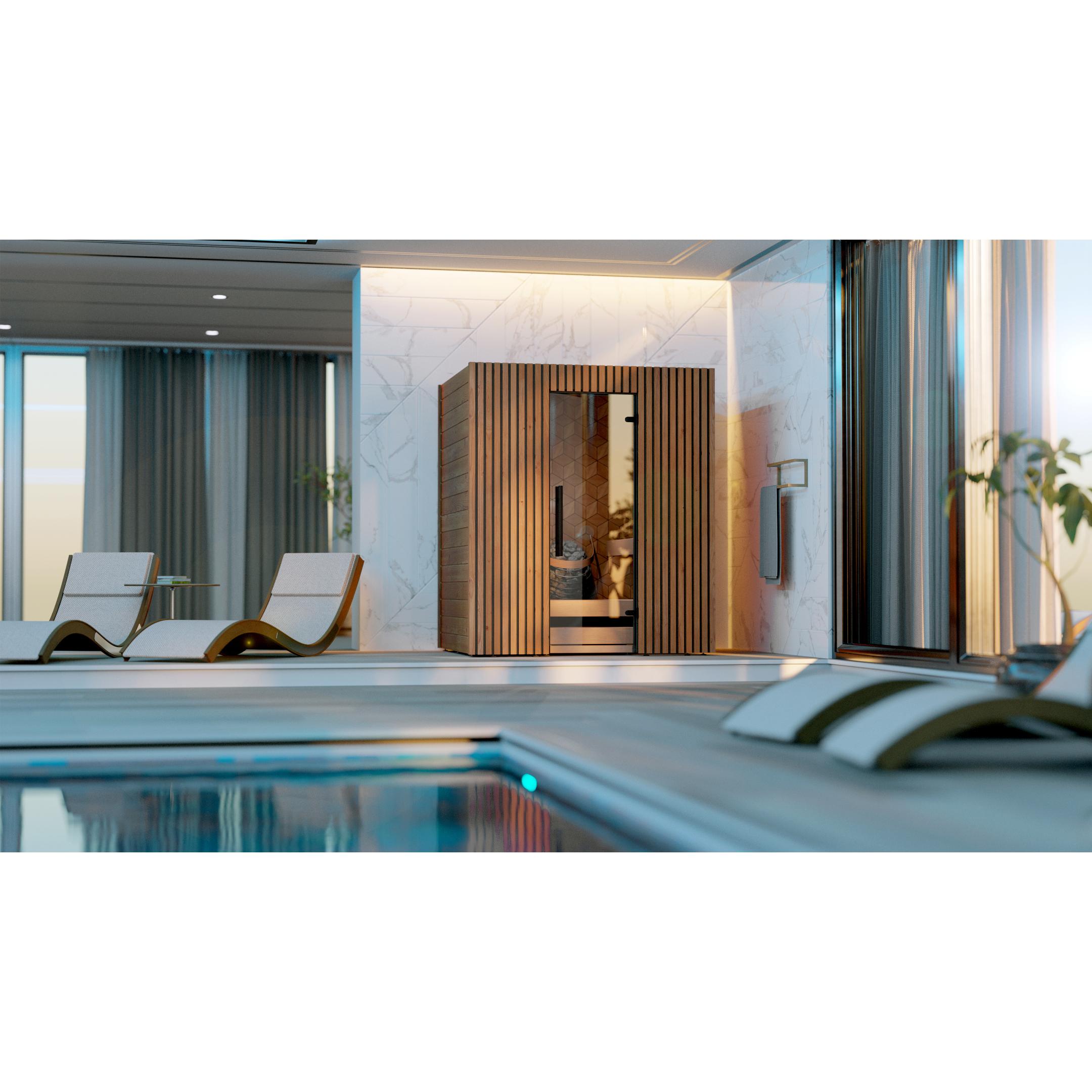 Leil Como 4-180 Indoor Sauna Kit