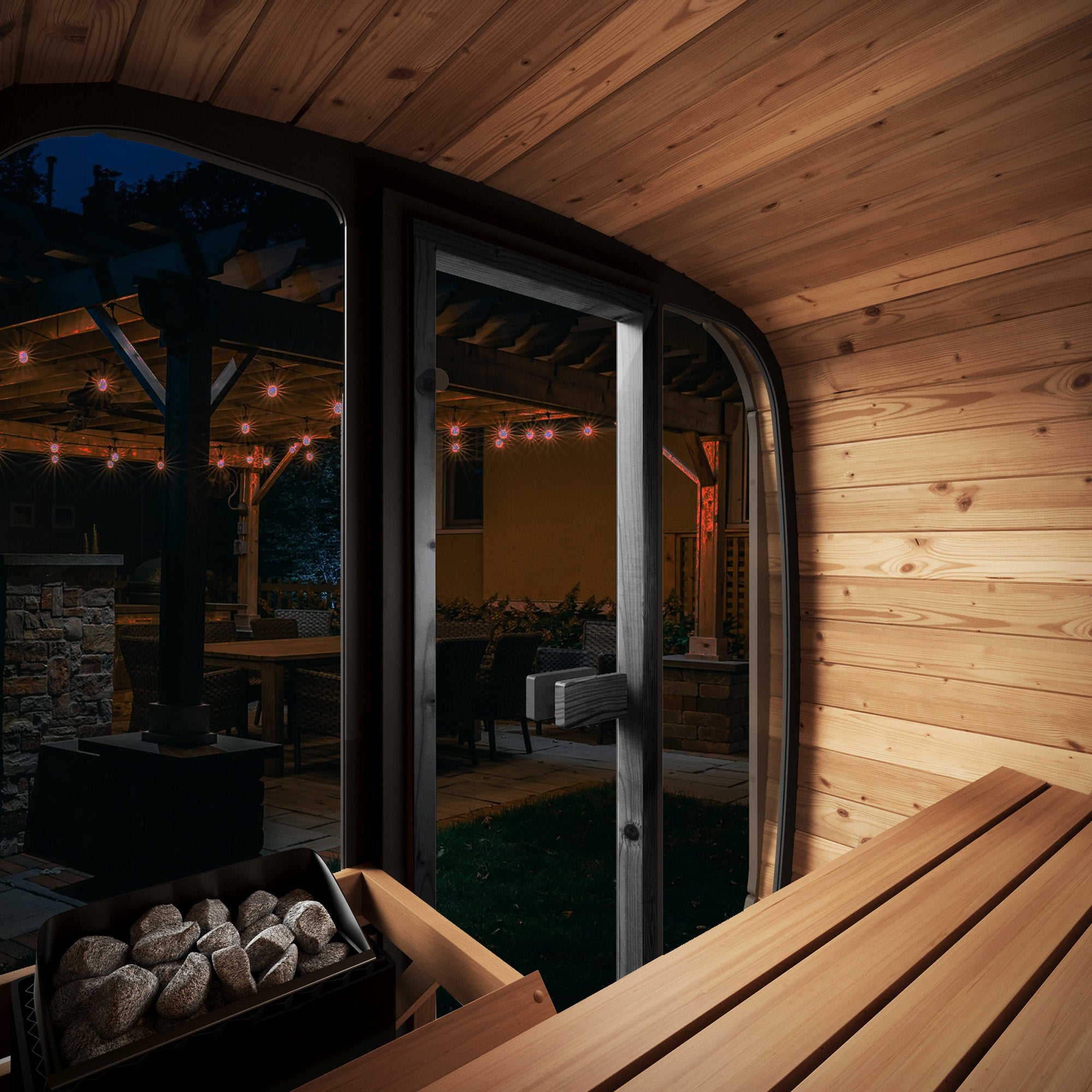 SaunaLife Cube CL4G 3-Person Sauna Kit