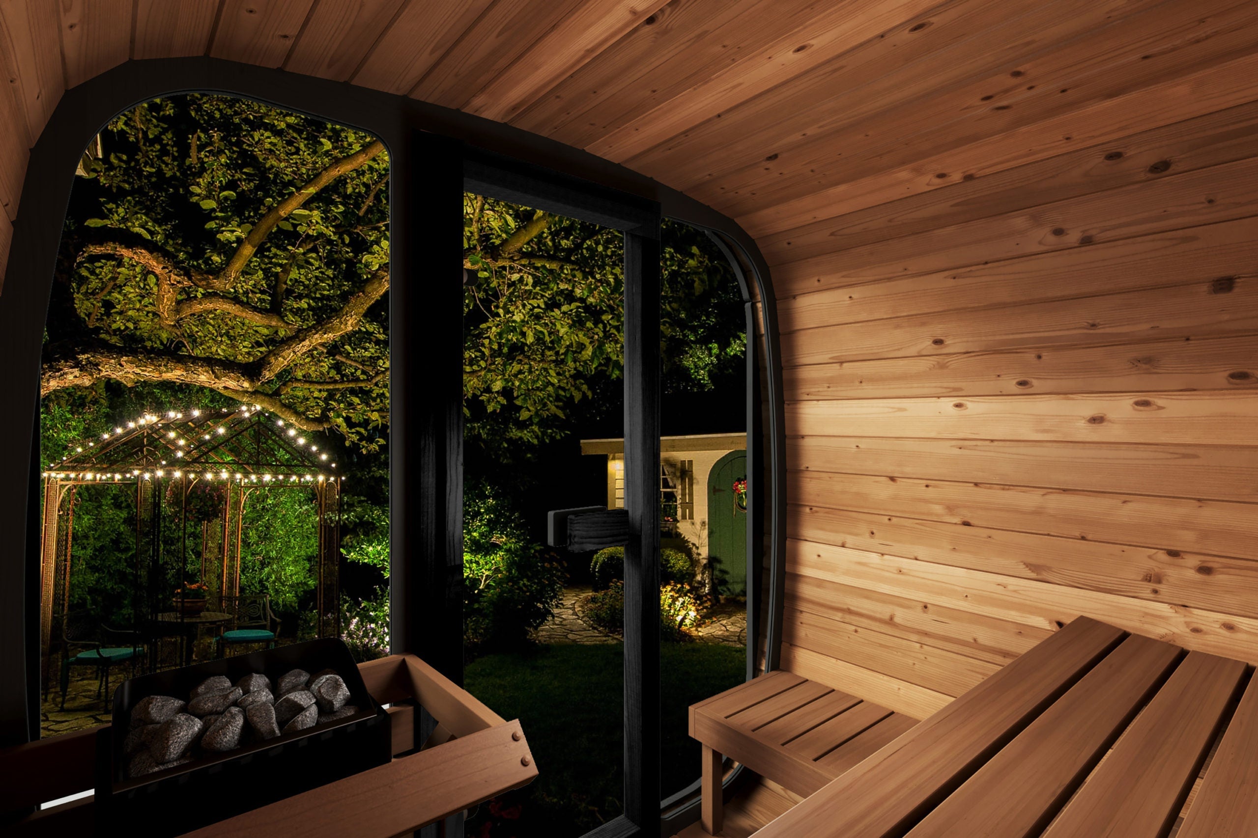 SaunaLife Cube CL5G 4-Person Sauna Kit