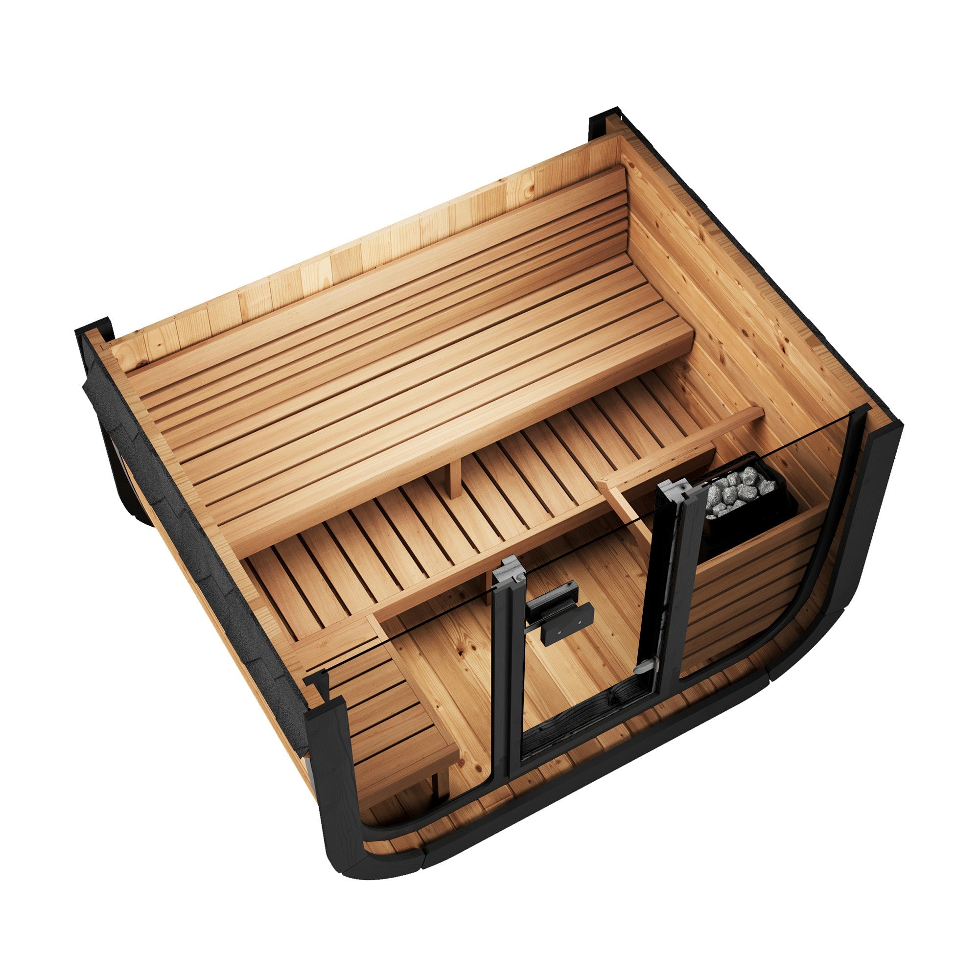 SaunaLife Cube CL5G 4-Person Sauna Kit