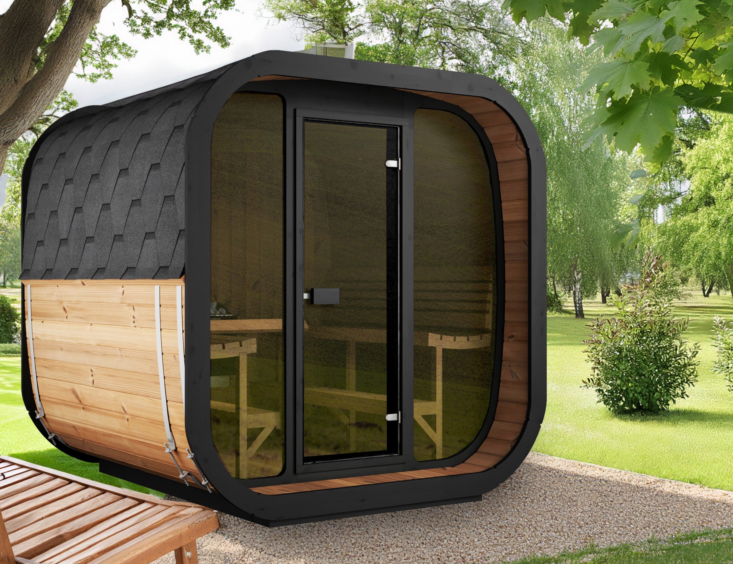 SaunaLife Cube CL7G 6-Person Sauna Kit