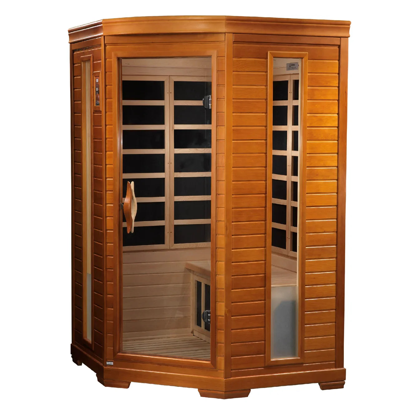 Golden Designs Dynamic Heming Infrared Indoor Sauna Corner