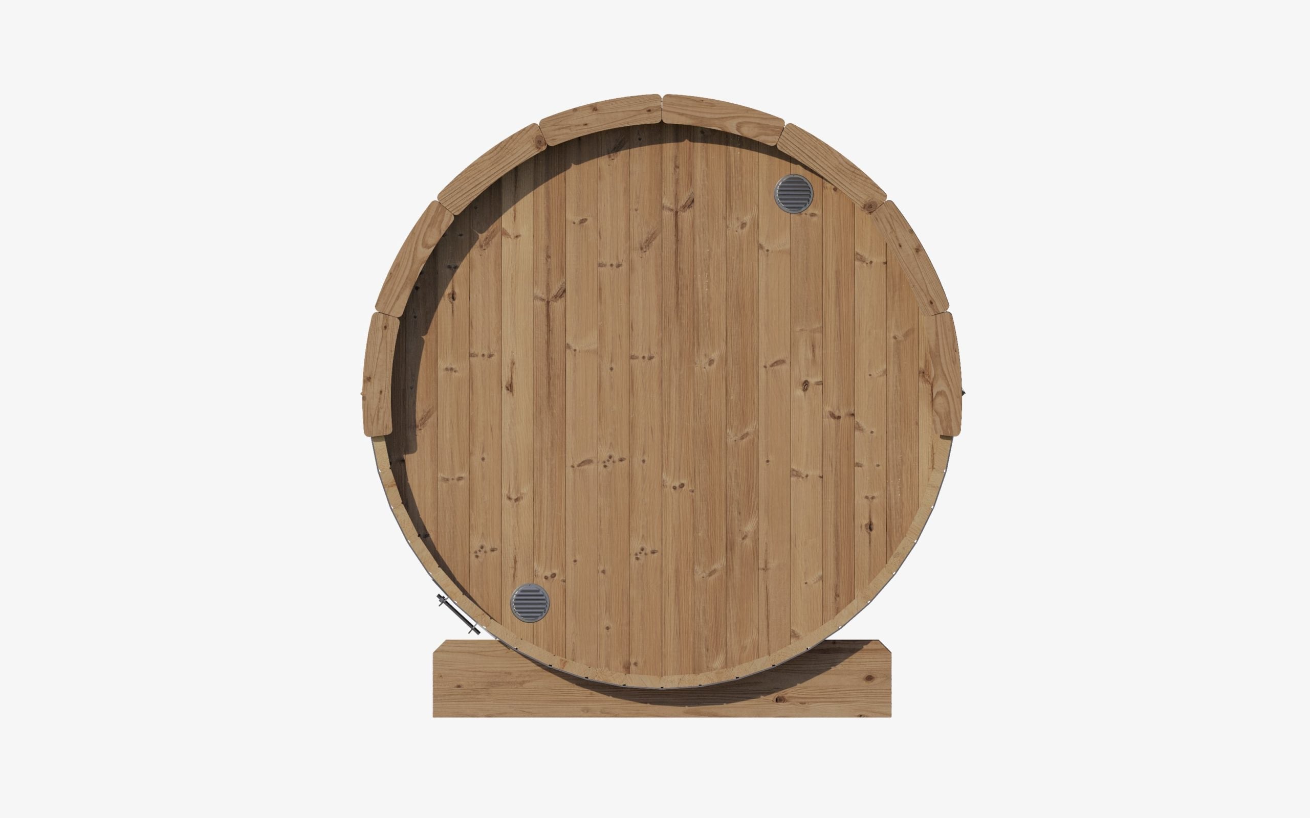 SaunaLife ERGO E7 Barrel Sauna Kit 4-Person