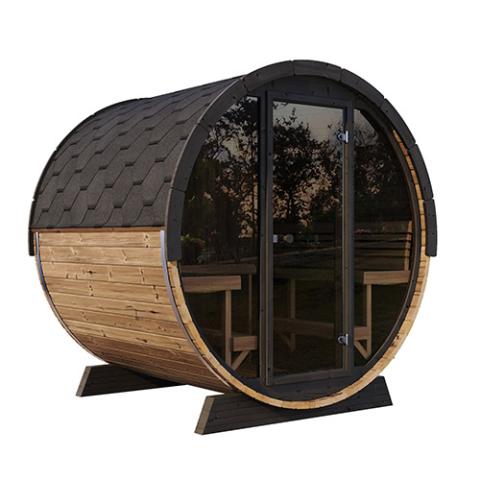 SaunaLife ERGO EE8G Barrel Sauna Kit 6-Person