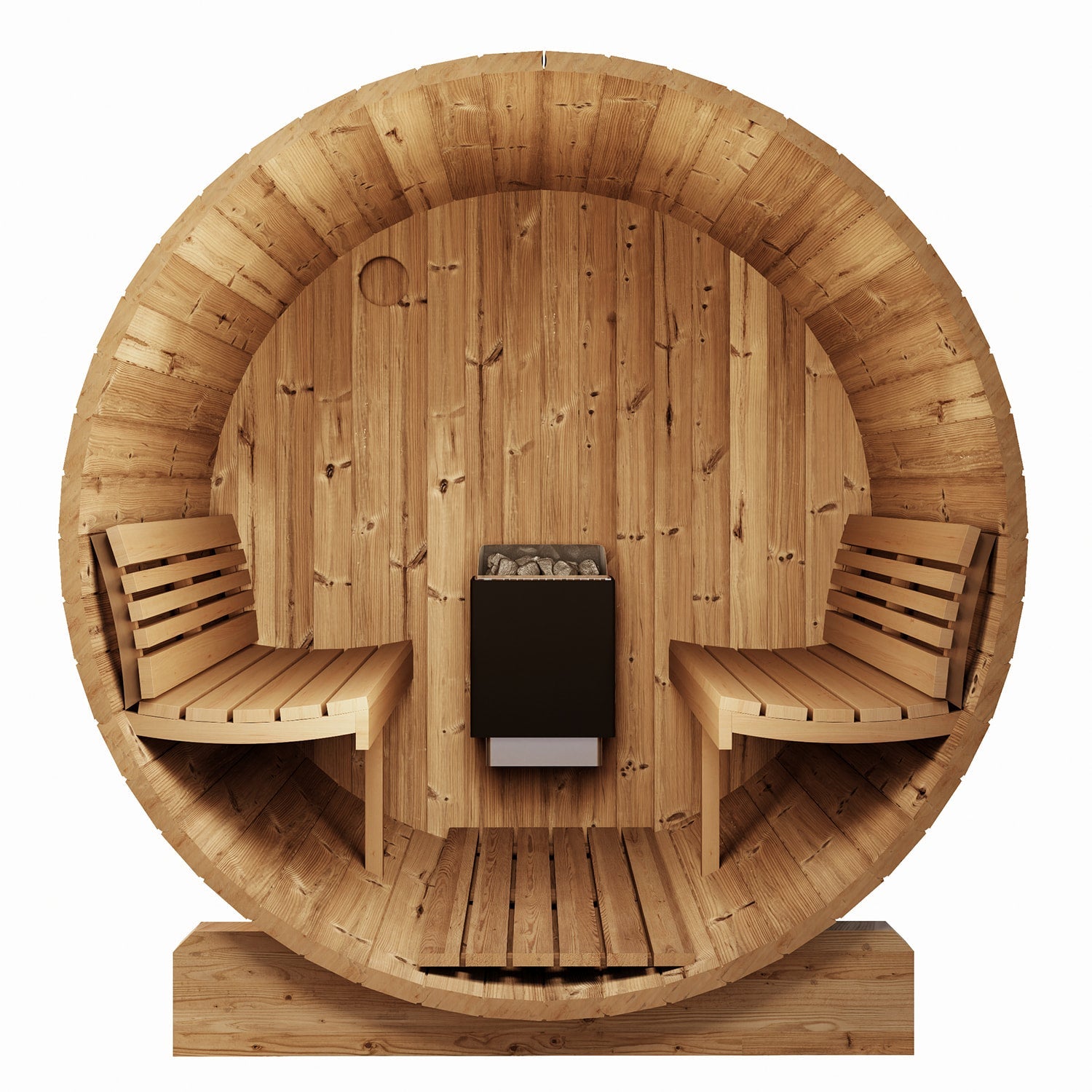 SaunaLife ERGO E8 Barrel Sauna Kit 6-Person