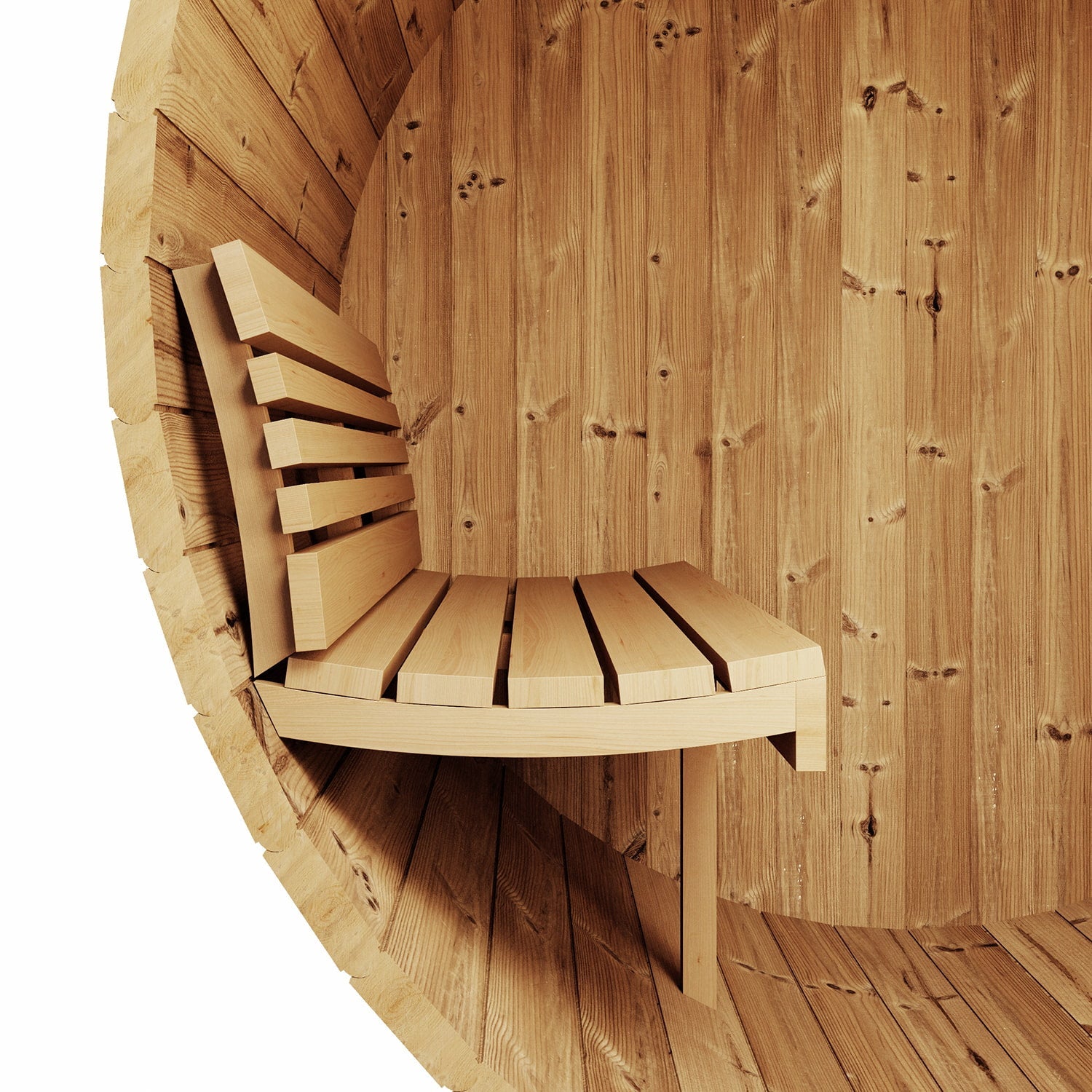 SaunaLife ERGO E6 Barrel Sauna Kit 3-Person