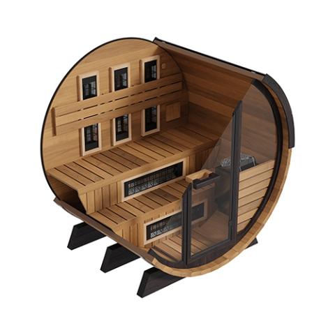 Finnmark FD-6 Infrared & Steam Barrel Sauna