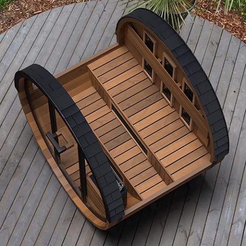 Finnmark FD-6 Infrared & Steam Barrel Sauna