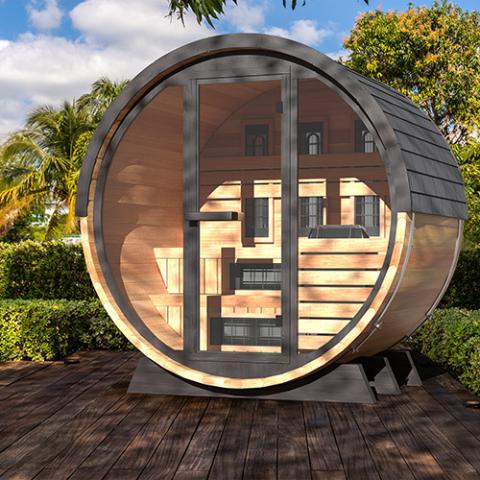 Finnmark FD-7 Infrared & Steam Barrel Sauna