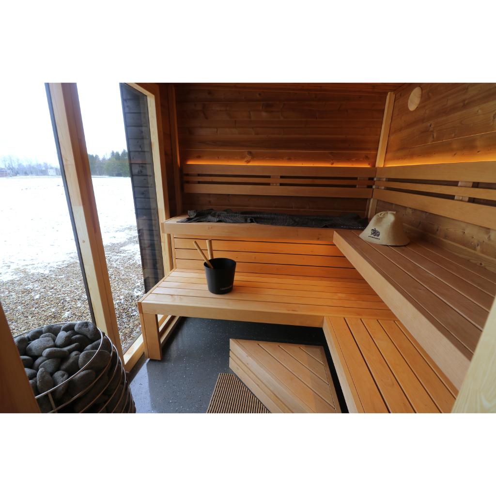 Leil Patio M Outdoor Sauna Kit