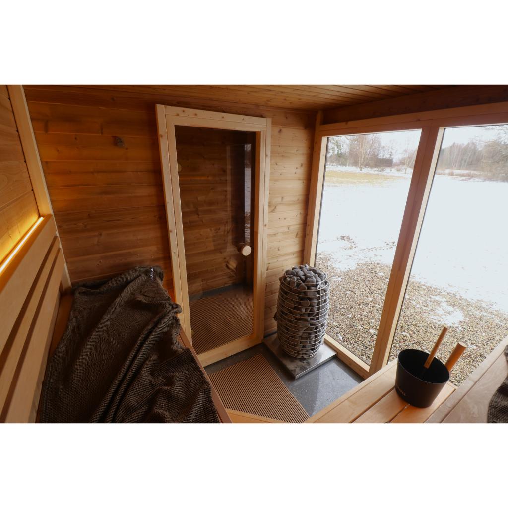 Leil Patio M Outdoor Sauna Kit