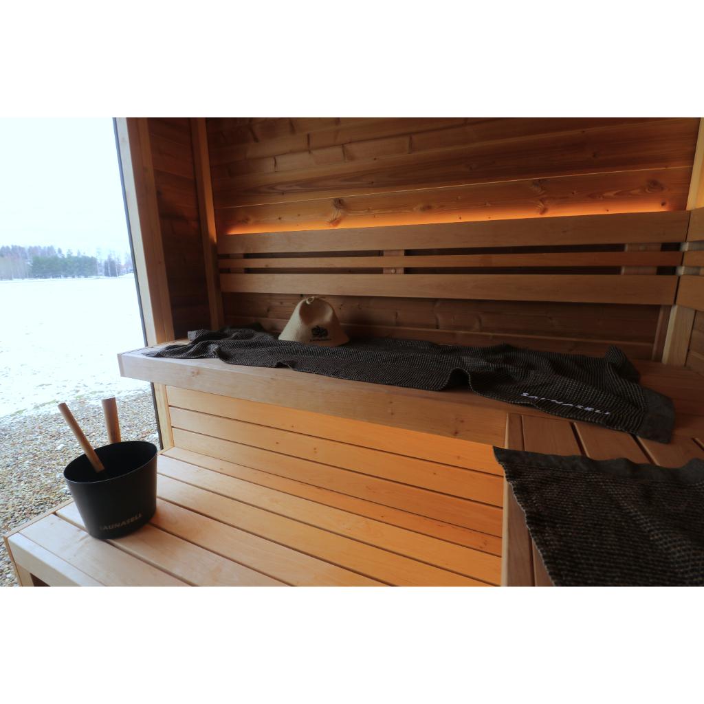 Leil Patio M Outdoor Sauna Kit