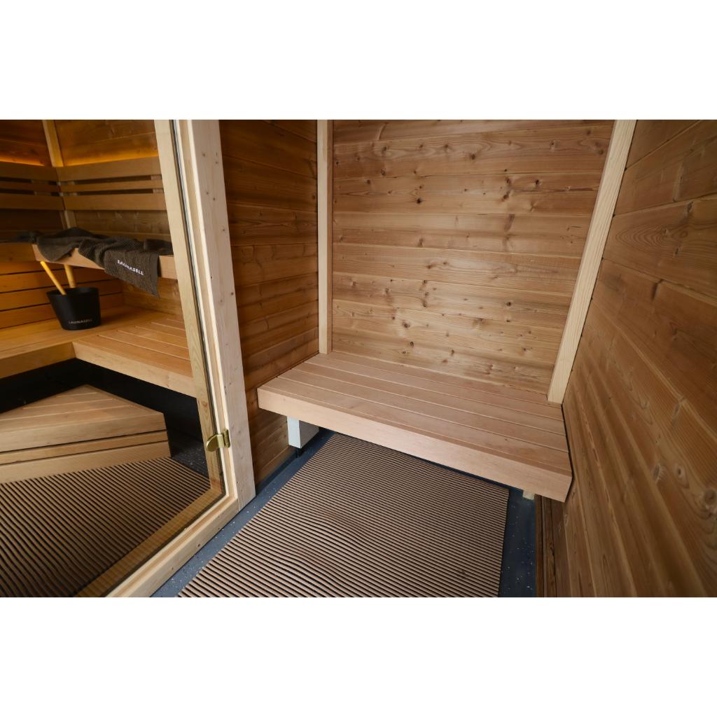 Leil Patio M Outdoor Sauna Kit