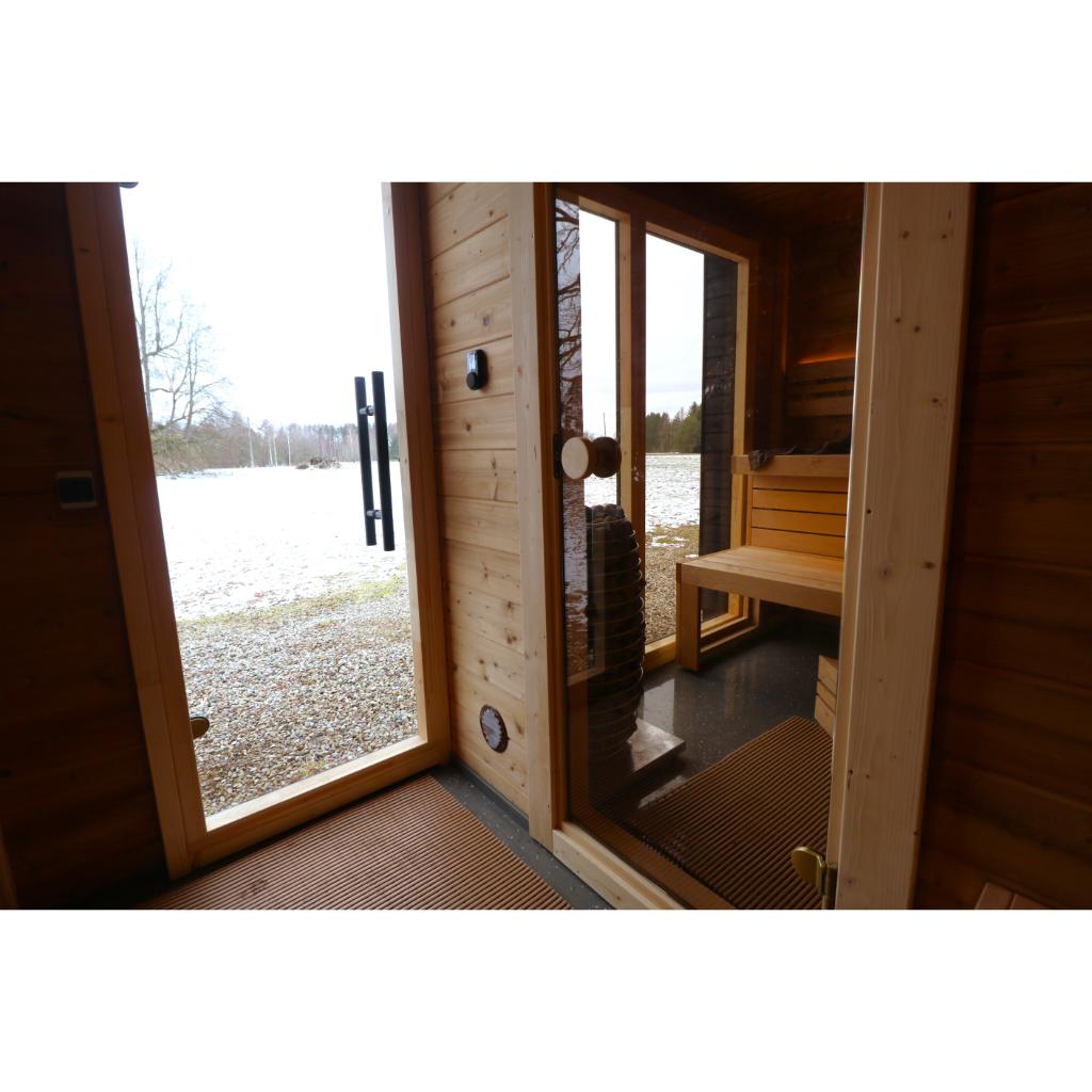 Leil Patio M Outdoor Sauna Kit