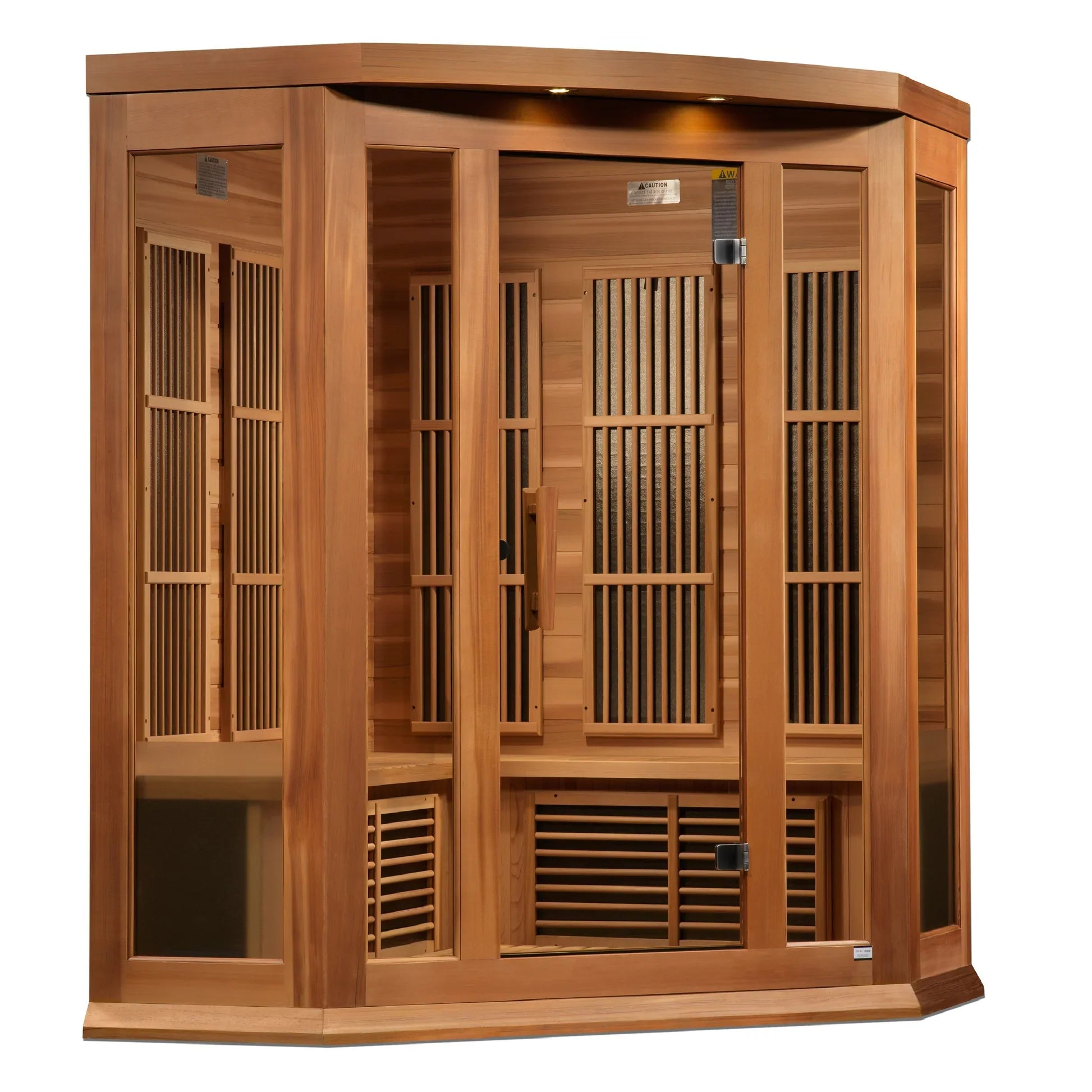 Golden Designs Maxxus Infrared Indoor Corner Sauna 3-Person