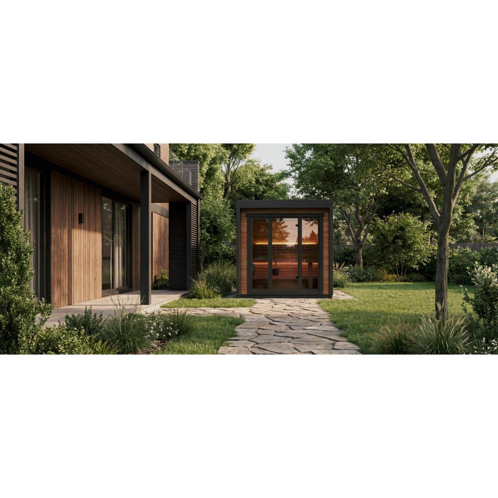 Leil Patio XS Outdoor Sauna Kit