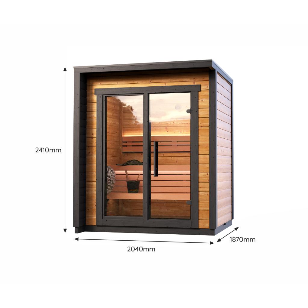 Leil Patio XXS Outdoor Sauna Kit