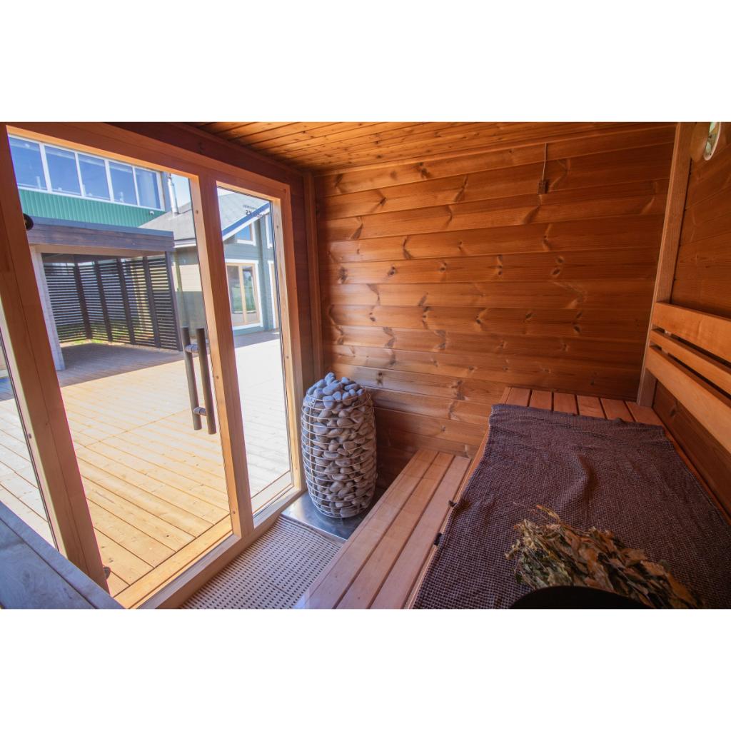 Leil Patio XS Outdoor Sauna Kit