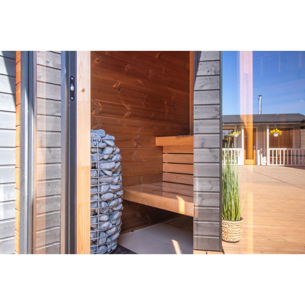 Leil Patio XS Outdoor Sauna Kit