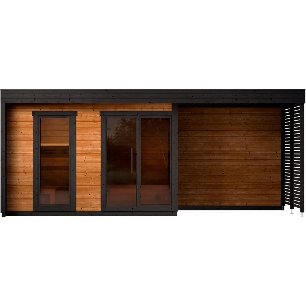Leil Patio L Plus Outdoor Sauna Kit