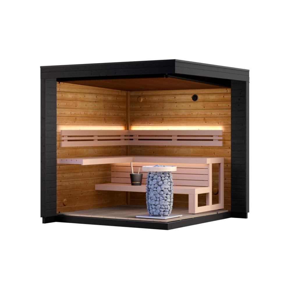 Leil Patio S Outdoor Sauna Kit