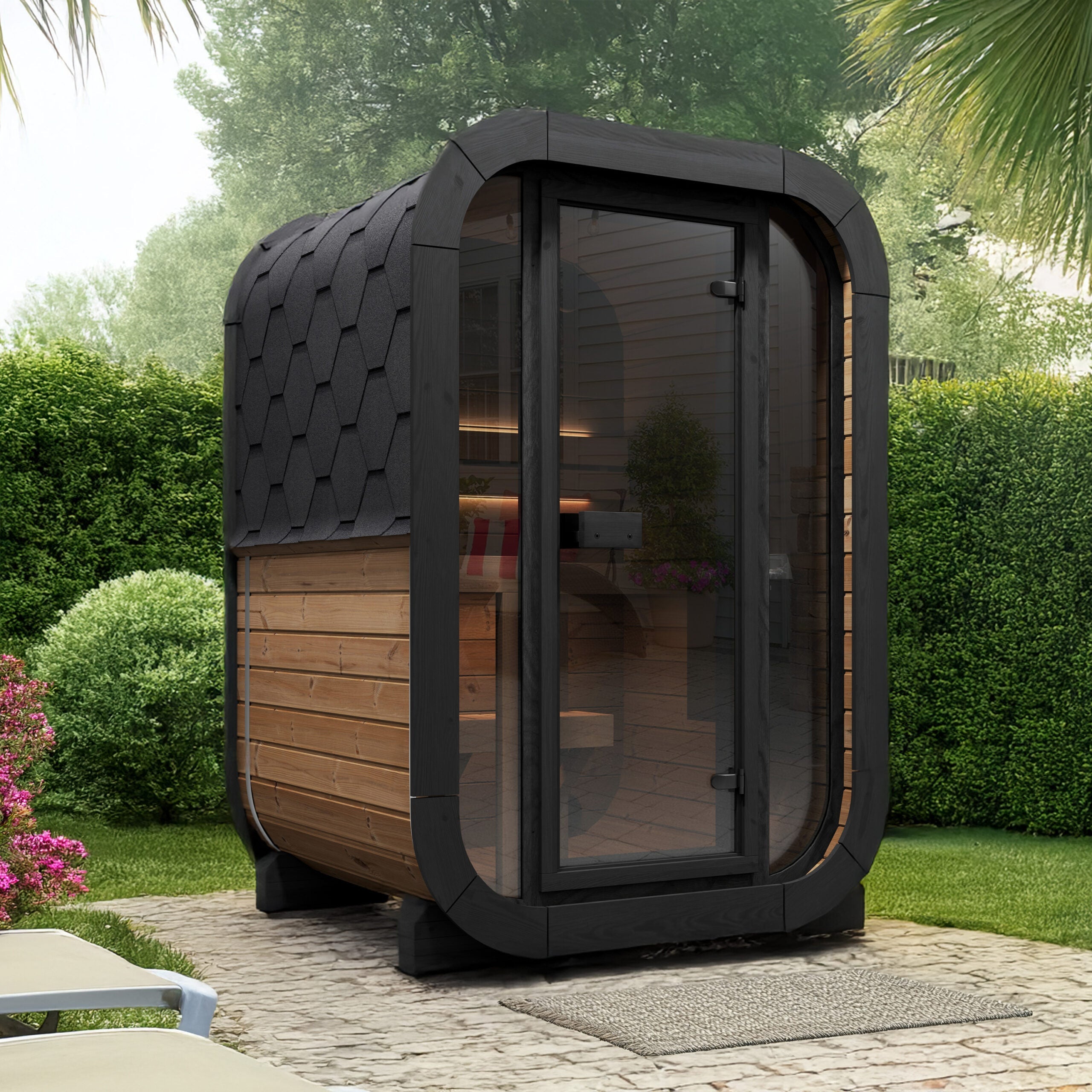 SaunaLife Cube CL3G 2-Person Sauna Kit