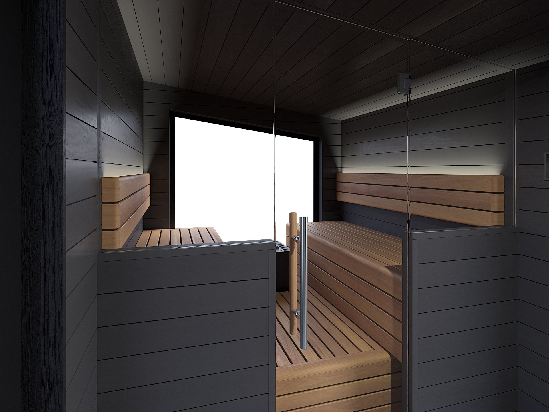 Auroom Pre-Assembled Terra M Sauna Cabin