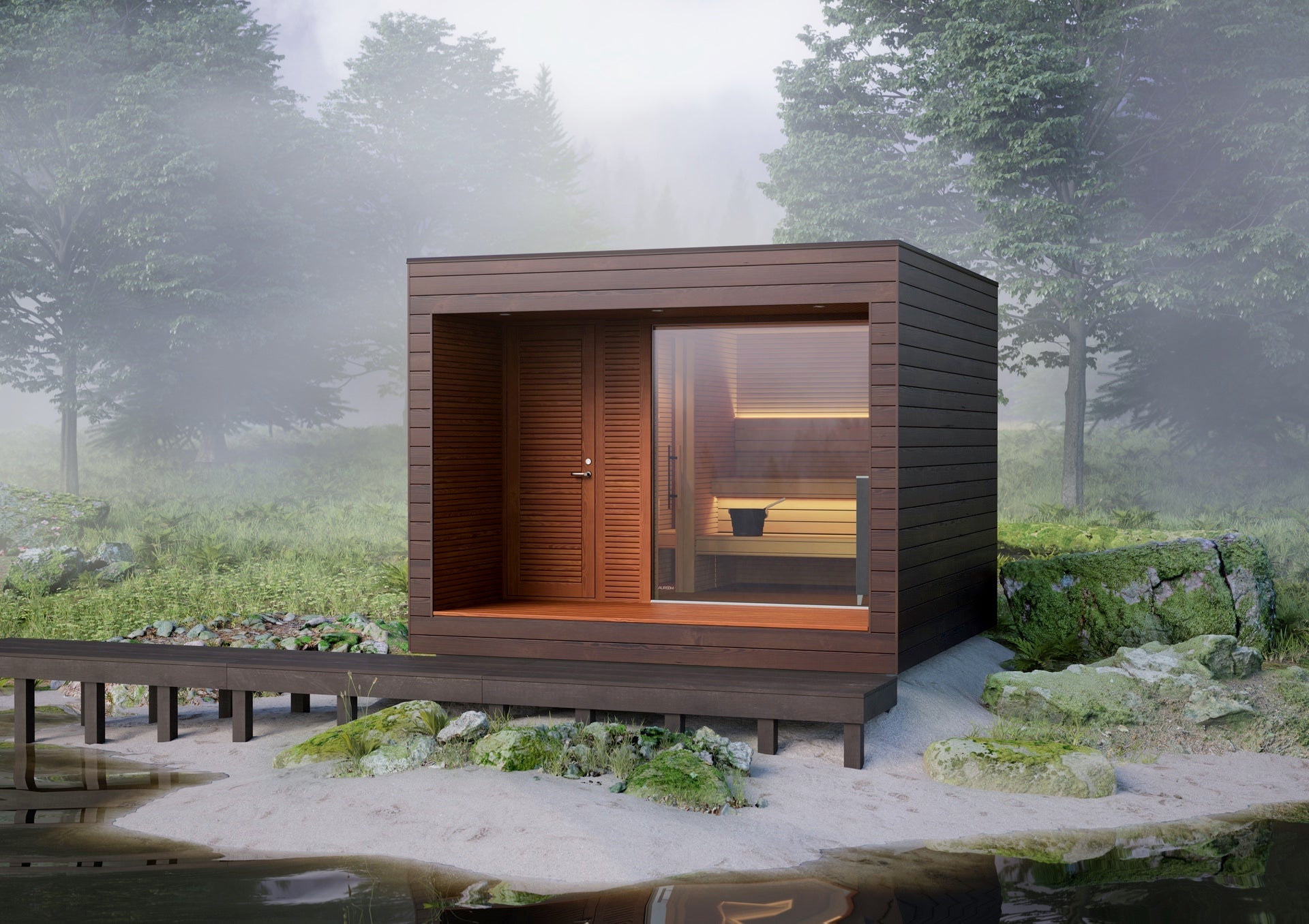 Auroom Natura Outdoor Sauna Cabin