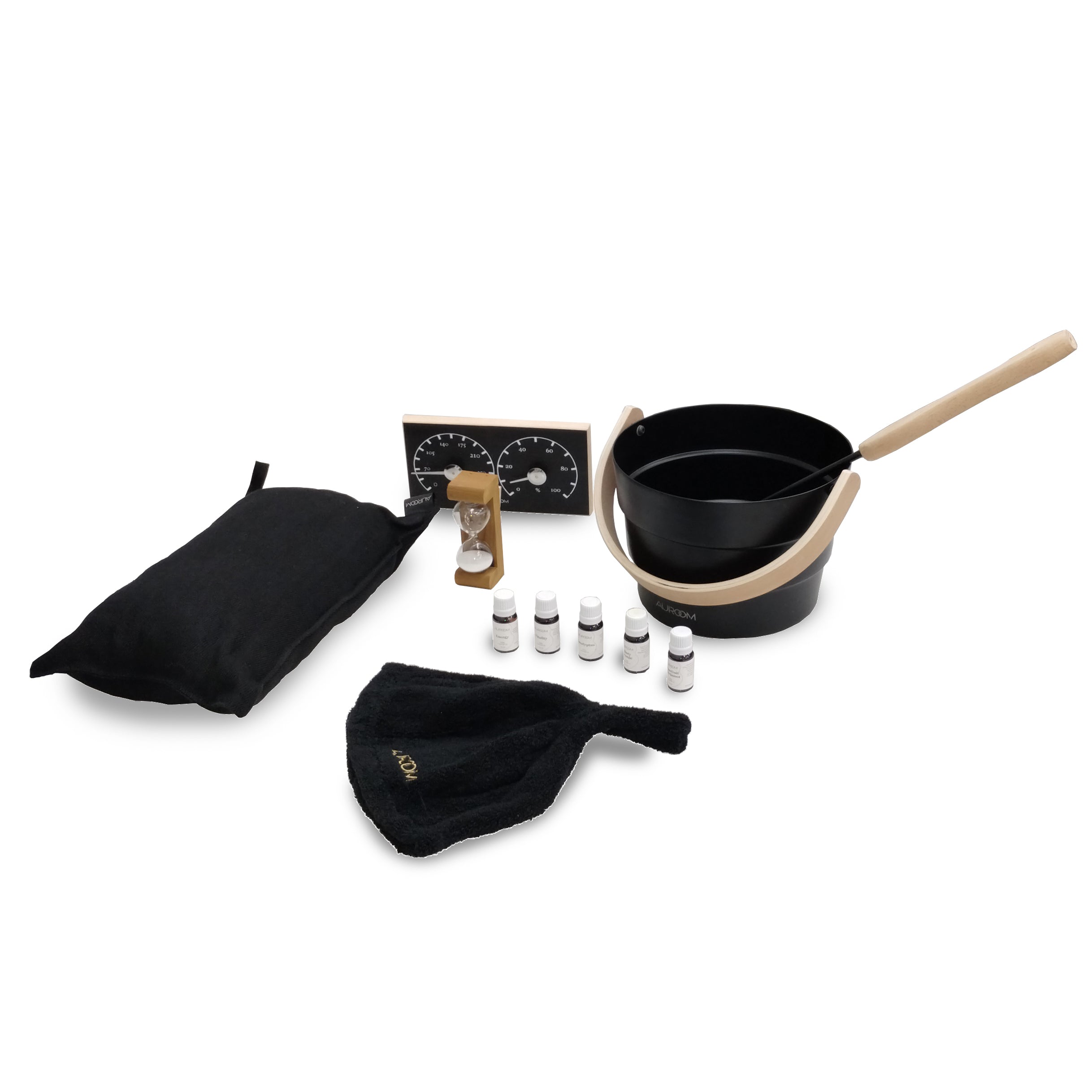 Auroom Cala Glass Mini Sauna Kit
