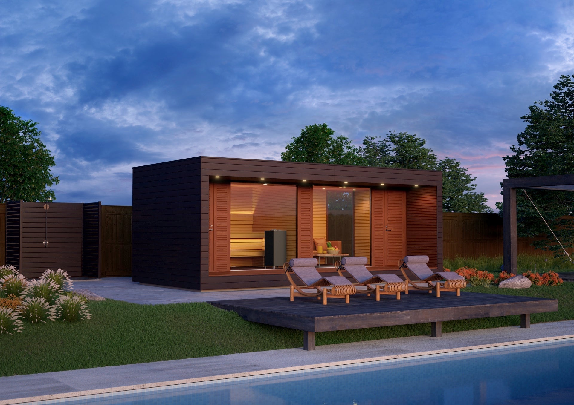 Auroom Natura Outdoor Sauna Cabin