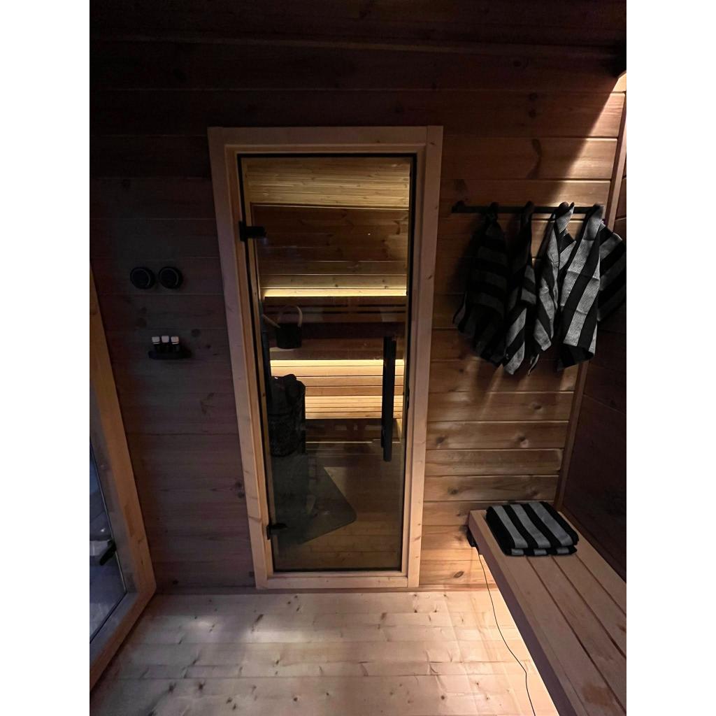 Leil Patio L Plus Outdoor Sauna Kit