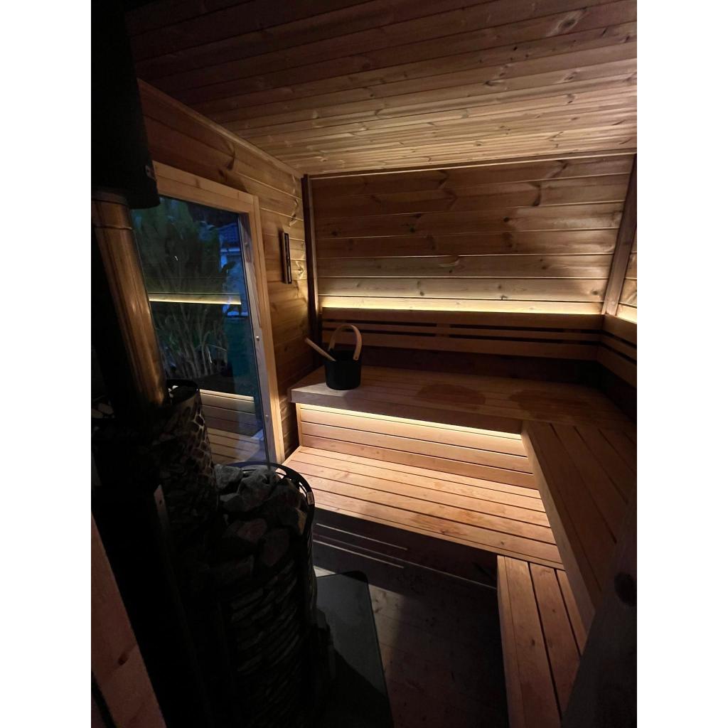 Leil Patio L Plus Outdoor Sauna Kit